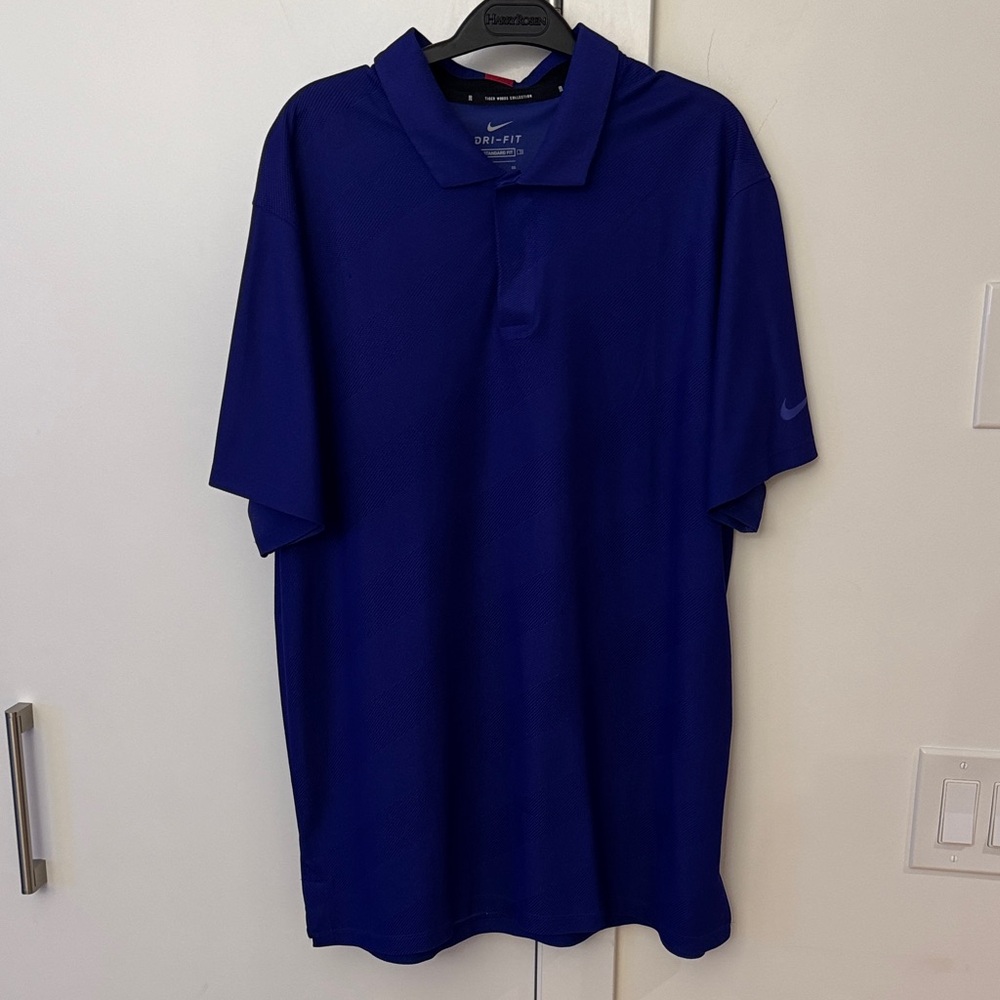 Nike Men's Classic Blue Polo Shirt